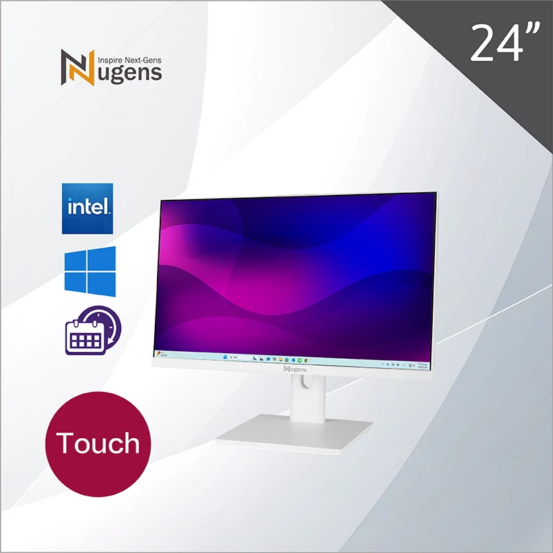 2回転式液晶一体型PC タッチパネル付き